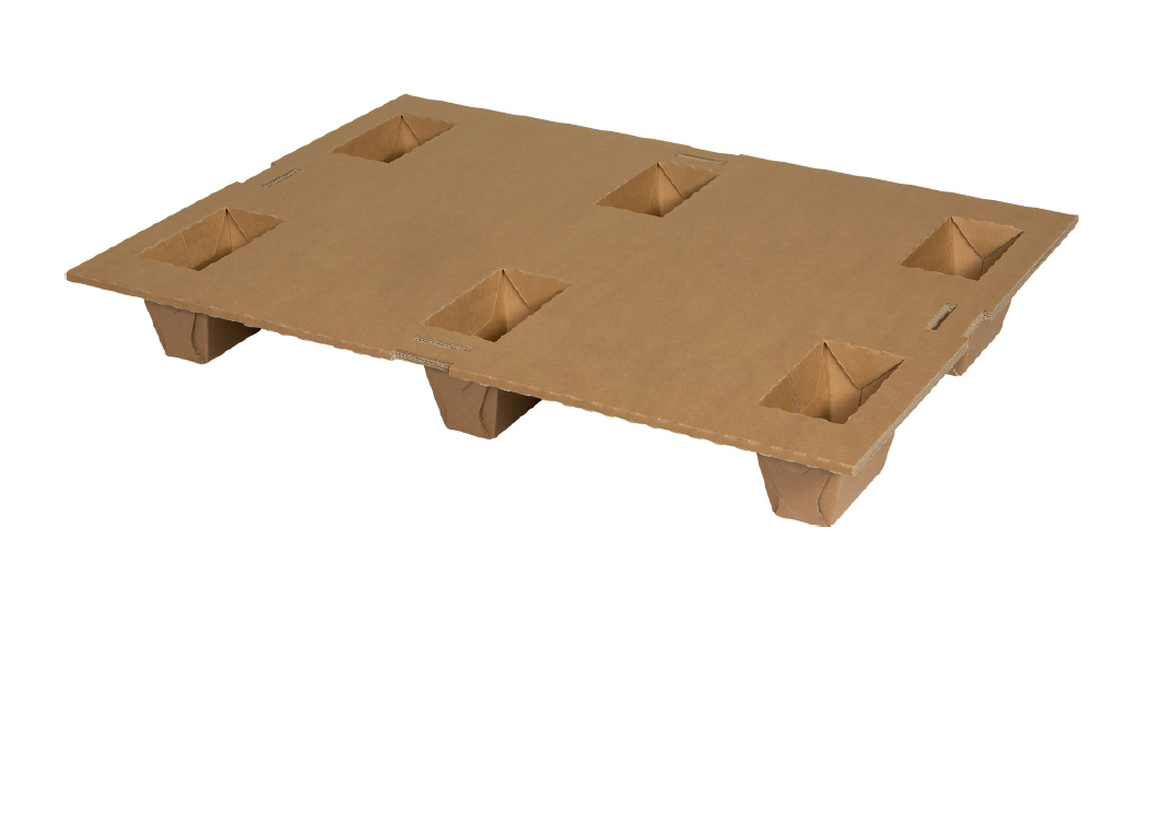 Paper pallets with loading capacity up to 750 kg I Sopack s.r.o.